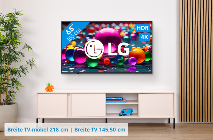 LG 65" UA75006 4K (2025) visuelles Coolblue 1
