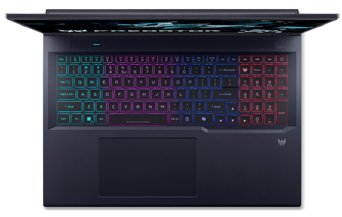 Acer Predator Helios Neo 18 AI PHN18-72-9915 bovenkant