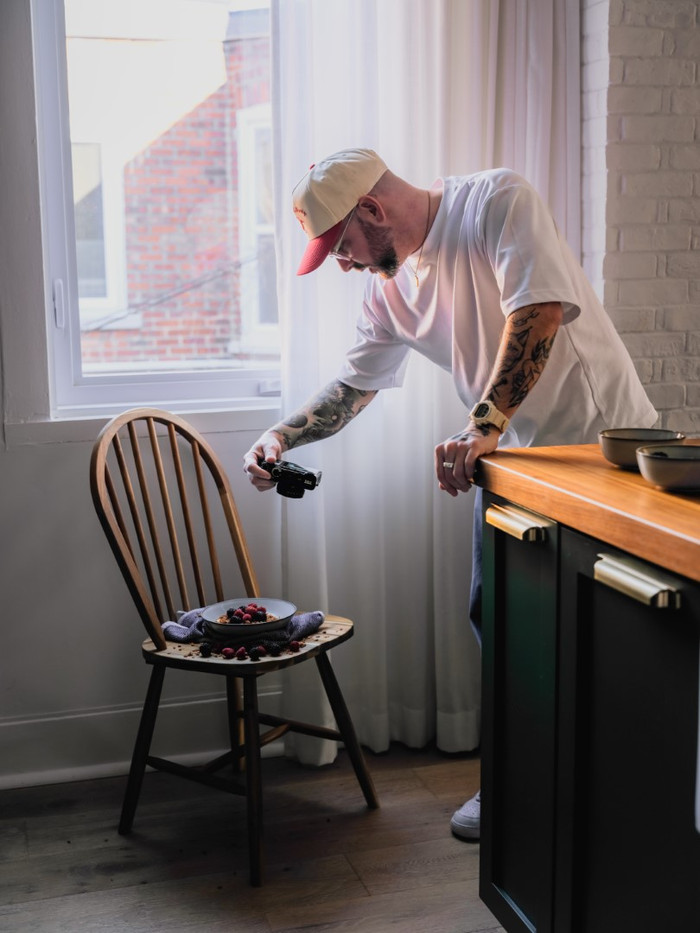 Fujifilm X-E5 Black + 23mm f/2.8 product in use