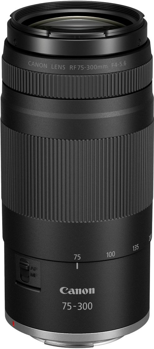 Canon RF 75-300mm f/4-5.6 oberseite