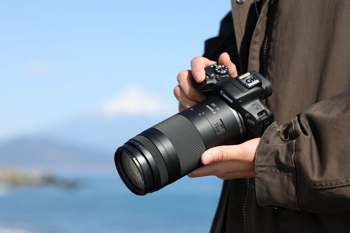 Canon RF 75-300mm f/4-5.6 produkt in gebrauch