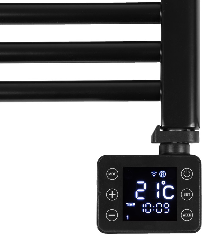 Eurom Sani Badkamer Radiator 800 Wifi Zwart detail