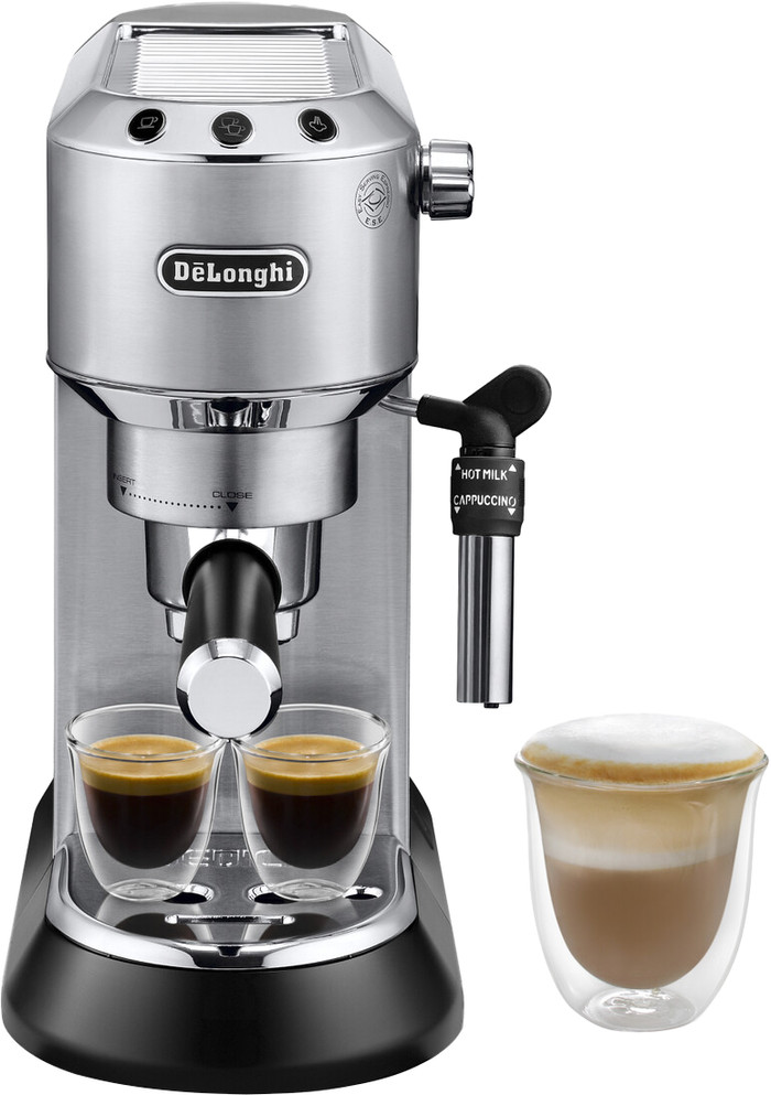De'Longhi EC685.M Dedica Silver Main Image