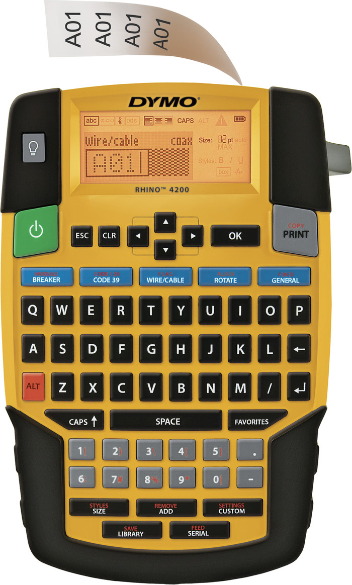 DYMO Rhino 4200 Labelprinter Qwerty Main Image