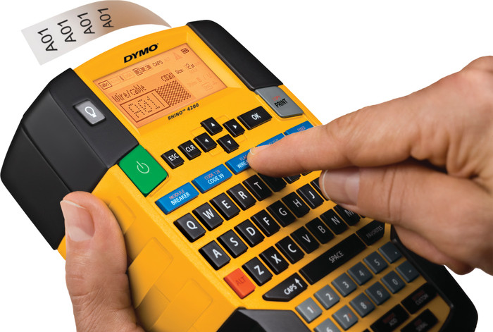 DYMO Rhino 4200 Labelprinter Qwerty detail