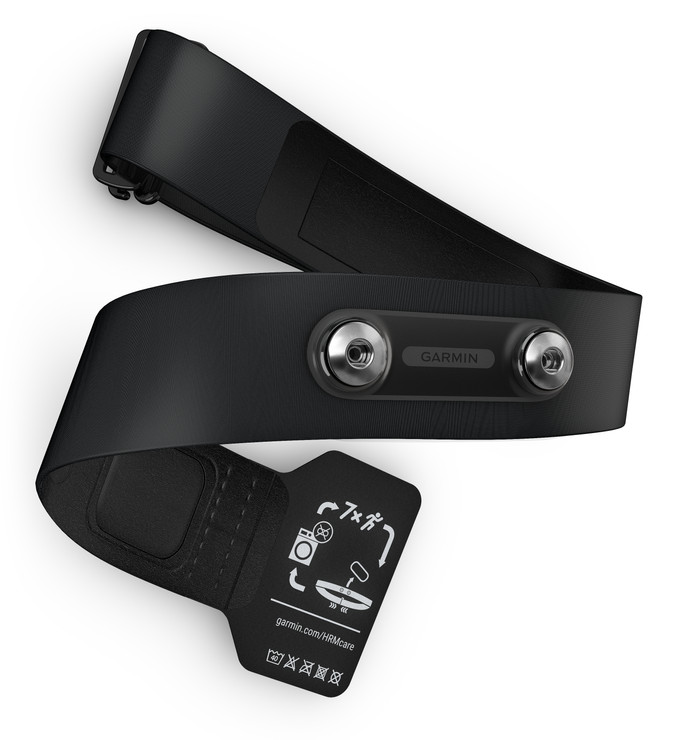 Garmin HRM 600 Hartslagmeter Borstband Zwart XS-S detail
