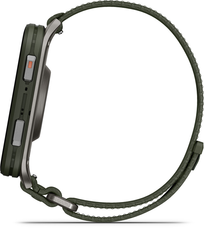 Garmin Venu X1 Groen linkerkant