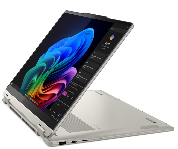 Lenovo Yoga 7 OLED Copilot+ PC 2-in-1 14AKP10 83JR005RMH rechterkant
