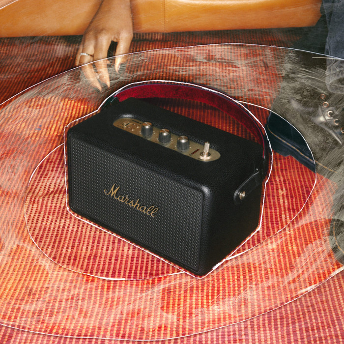 Marshall Kilburn III BT Zwart product in gebruik