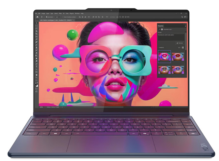 Lenovo Yoga 9 2-in-1 OLED Copilot+ PC 14ILL10 83LC004BMH voorkant