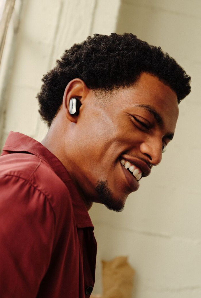 Bose QuietComfort Ultra Earbuds (2nd gen) Black product in use