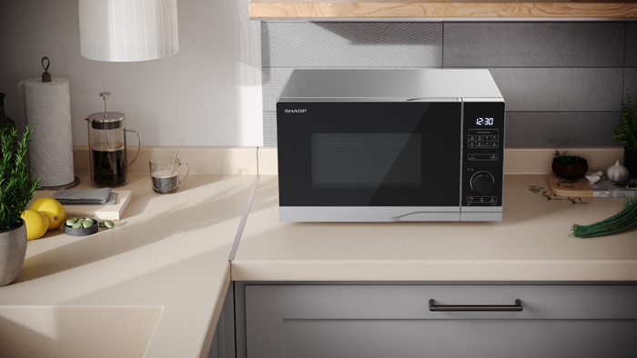 Sharp YCPS234AES product in gebruik