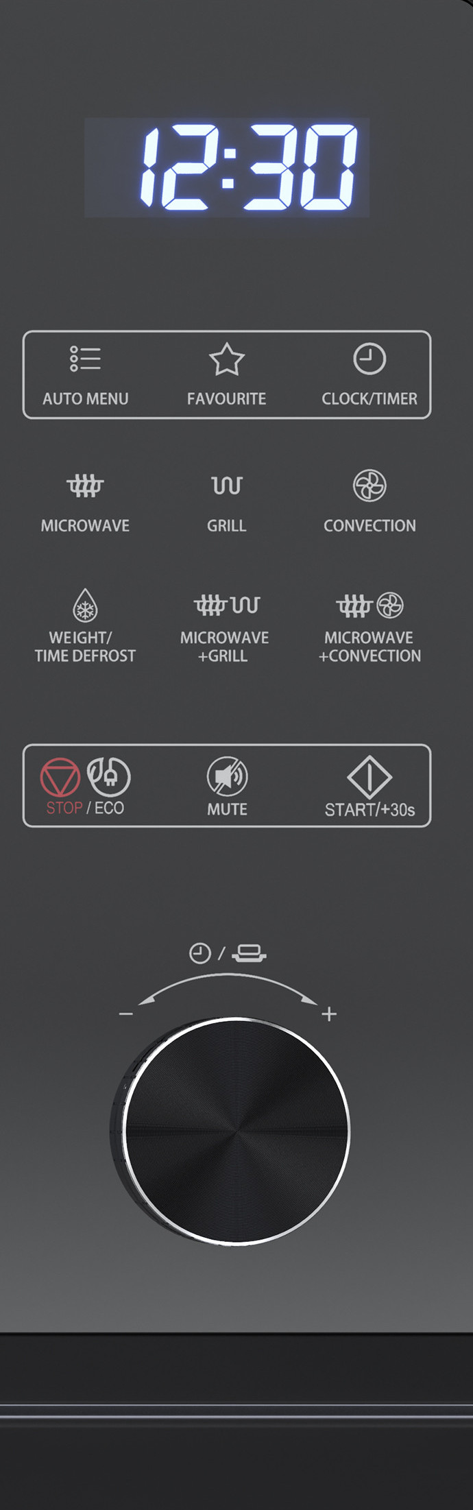 Sharp YCGC52BEB detail