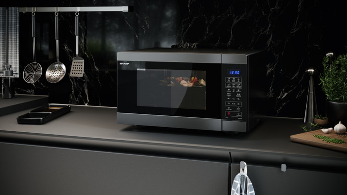 Sharp YCMC422AESB product in gebruik