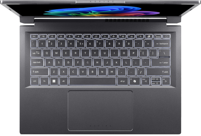 Acer Aspire 14 AI A14-52M-76R7 bovenkant