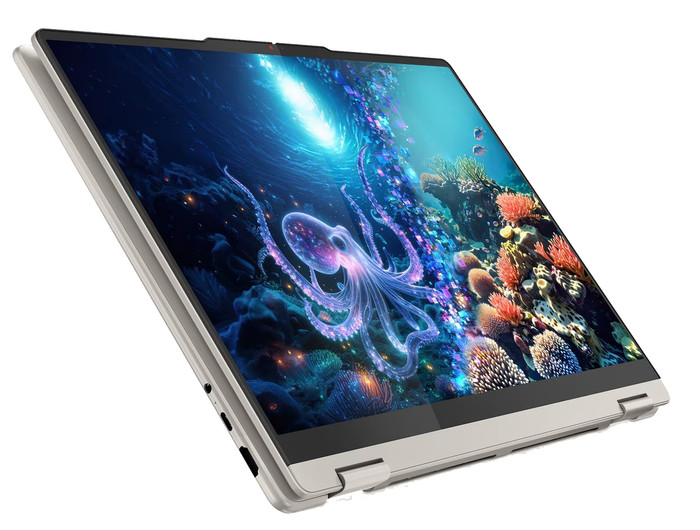 Lenovo Yoga 7 2-in-1 OLED Copilot+ PC 16AKP10 83JU001AMH bovenkant