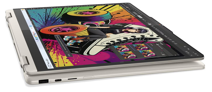 Lenovo Yoga 7 2-in-1 OLED Copilot+ PC 16AKP10 83JU001AMH bovenkant