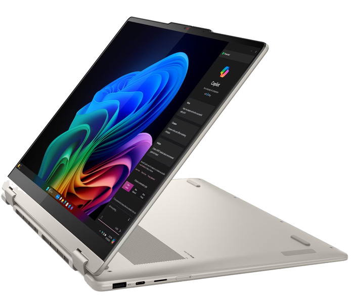 Lenovo Yoga 7 2-in-1 OLED Copilot+ PC 16AKP10 83JU001AMH linkerkant