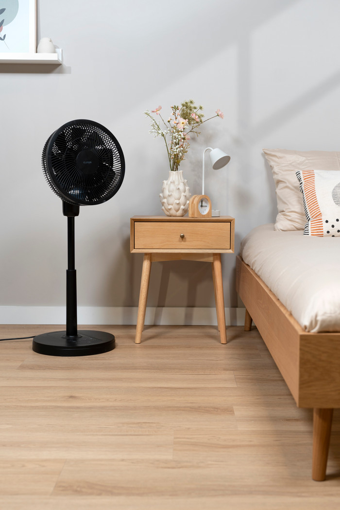 Eurom The Silent Vento 3DS Zwart product in gebruik