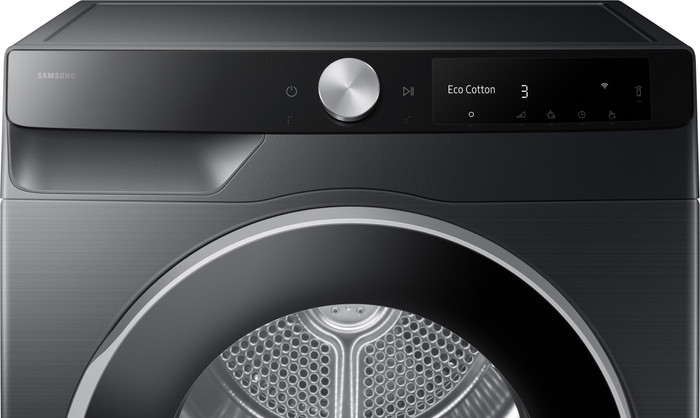 Samsung WW11DG6B85LB AI Wash + Samsung DV90DG6845LBU3 AI Dry+ detail