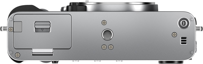 Fujifilm X-E5 Body Zilver onderkant