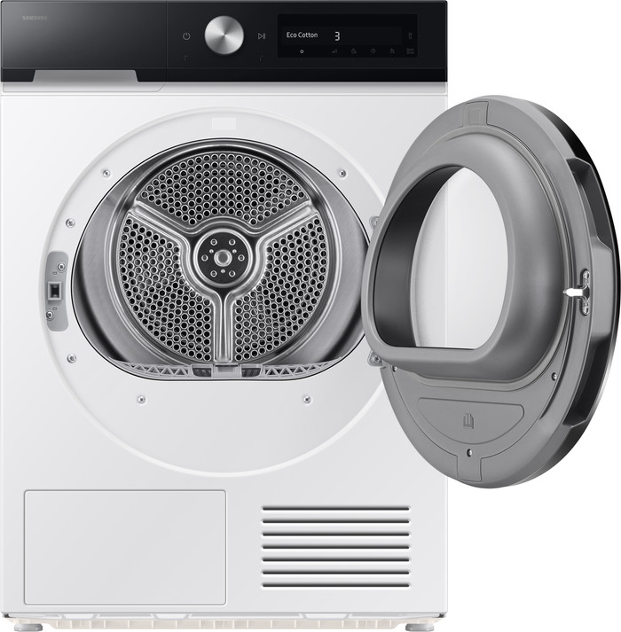 Samsung WW90DB7U94GE AI Wash + Samsung DV90DB7845GEU3 QuickDrive binnenkant