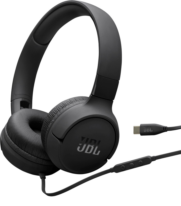 JBL Tune 520C USB-C Black Main Image