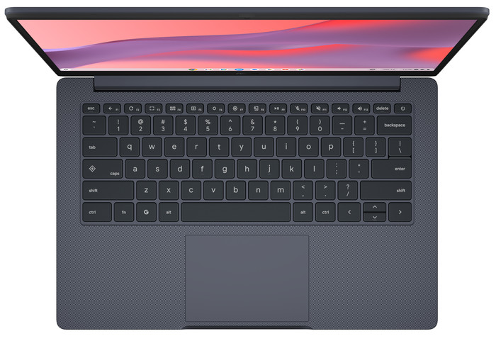 ASUS Chromebook CX1405CTA-MW0378 AZERTY dessus