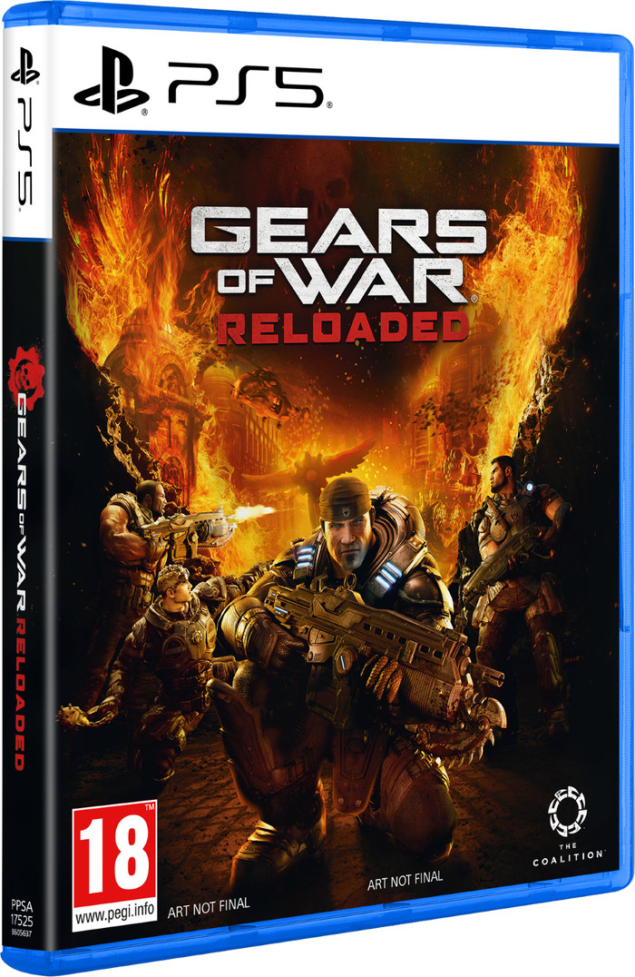 Gears of War: Reloaded PS5 packaging