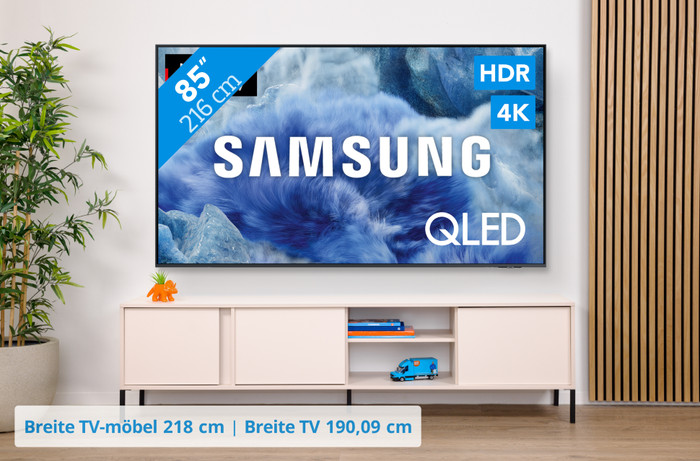 Samsung 85" QLED Q8F 4K (2025) visuelles Coolblue 1