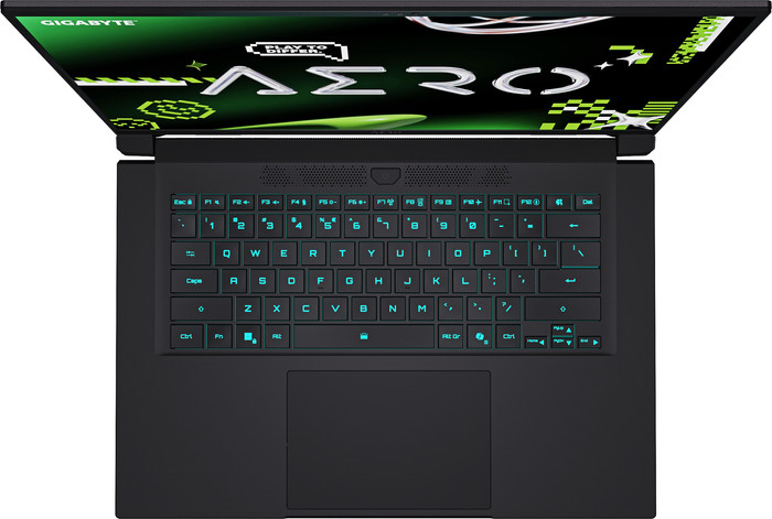 GIGABYTE AERO X16 1VH93DEC64AH Copilot+PC - 16" - Ryzen AI 7 - 32GB RAM/1TB SSD - RTX 5060 oberseite