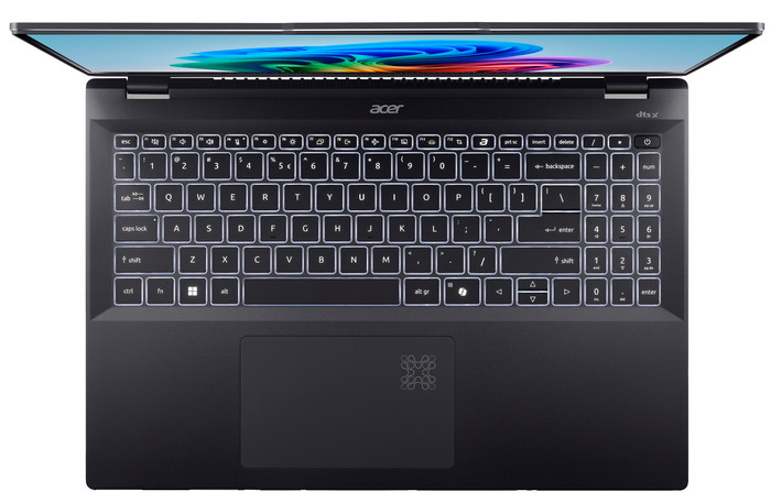 Acer Swift 16 AI SF16-51T-76WY bovenkant
