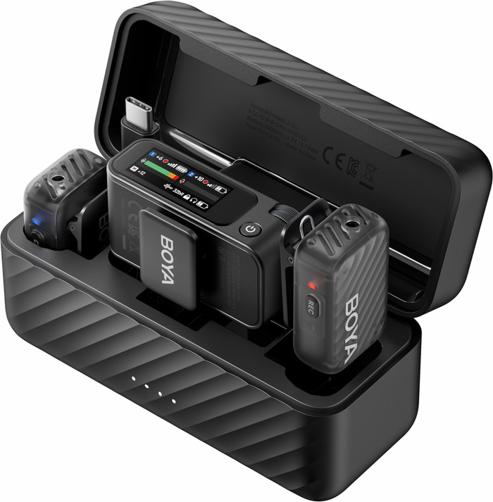 Boya Boyamic 2 binnenkant