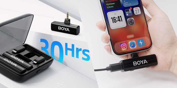 Boya Boyalink 2 product in gebruik