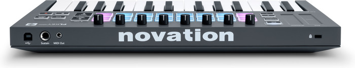 Novation FLkey Mini Zwart achterkant