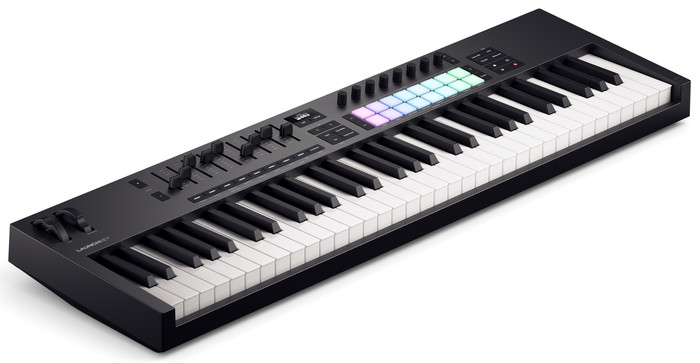 Novation Launchkey 61 Zwart linkerkant