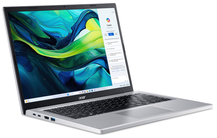 Acer Aspire Go 14 AG14-22P-R72R linkerkant