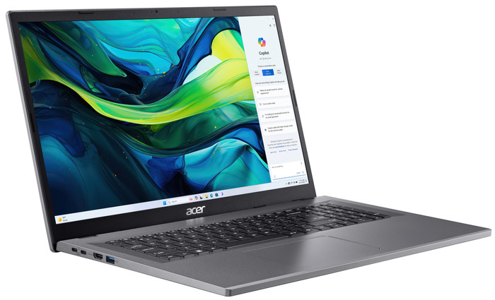 Acer Aspire Go 17 AG17-31P-39U8 linkerkant