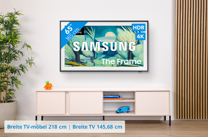 Samsung 65" The Frame LS03F 4K (2025) visuelles Coolblue 1