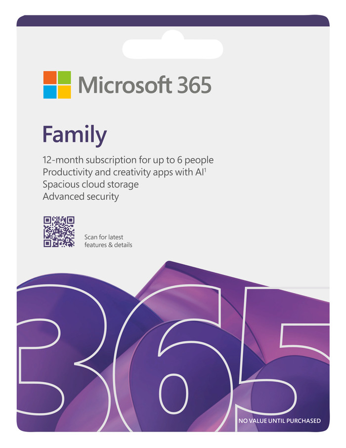Microsoft 365 Family EN Subscription 1 Year Main Image