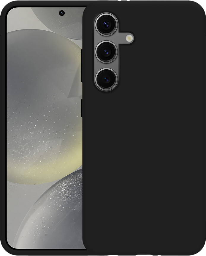 Just in Case Soft Design Samsung Galaxy S24 Back Cover Black front