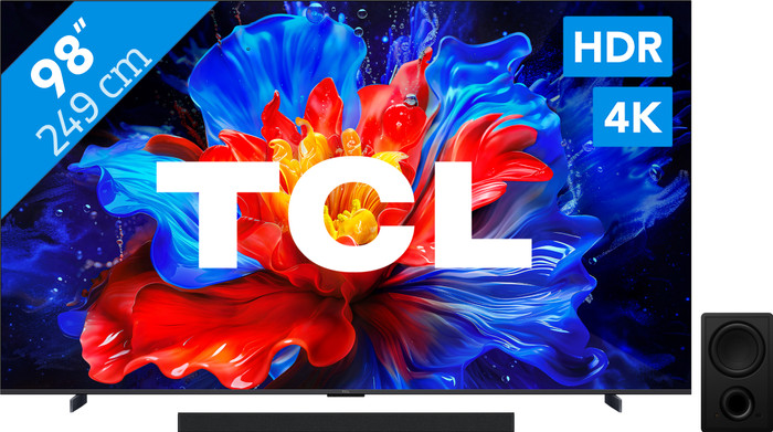 TCL 98" QLED P81K 4K (2025) + TCL Q65H Main Image