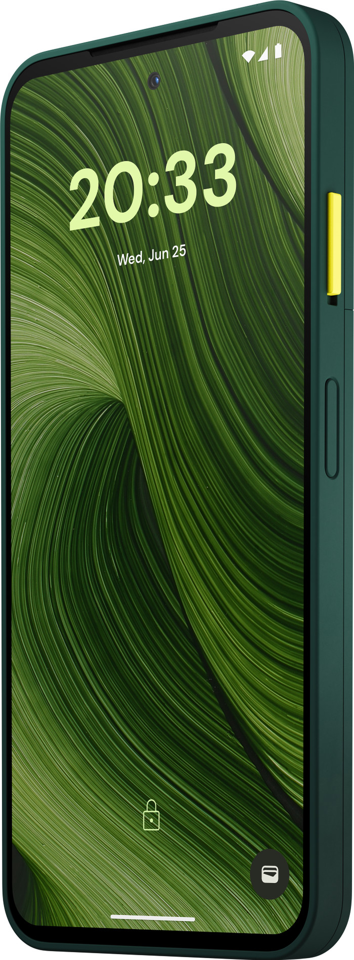 Fairphone 6 256GB Groen 5G + Fairphone 6 Protective Back Cover Groen voorkant