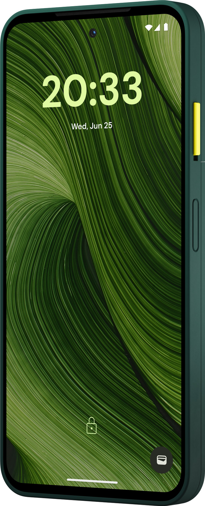 Fairphone 6 256GB Groen 5G + Fairphone 6 Protective Back Cover Groen voorkant