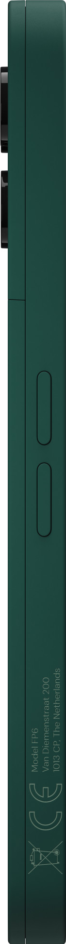 Fairphone 6 256GB Groen 5G + Fairphone 6 Protective Back Cover Groen linkerkant