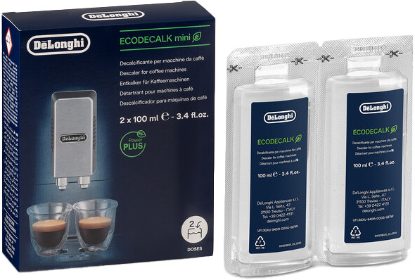 De'Longhi EcoDecalk Descaler 2 x 100ml Main Image