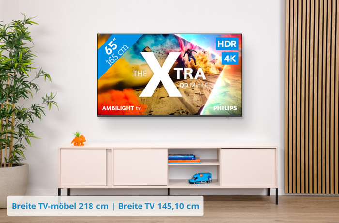 Philips Ambilight 65 Zoll MLED950 4K (2025) visuelles Coolblue 1