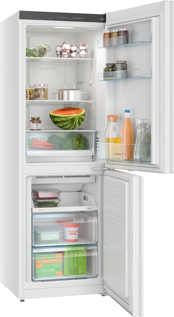 Bosch KGN33NWDA inside