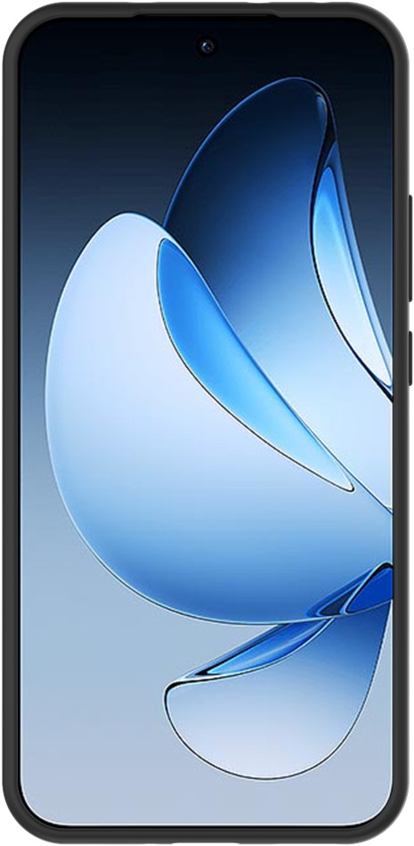 Just in Case Soft Design OPPO Reno 13 Back Cover Black front