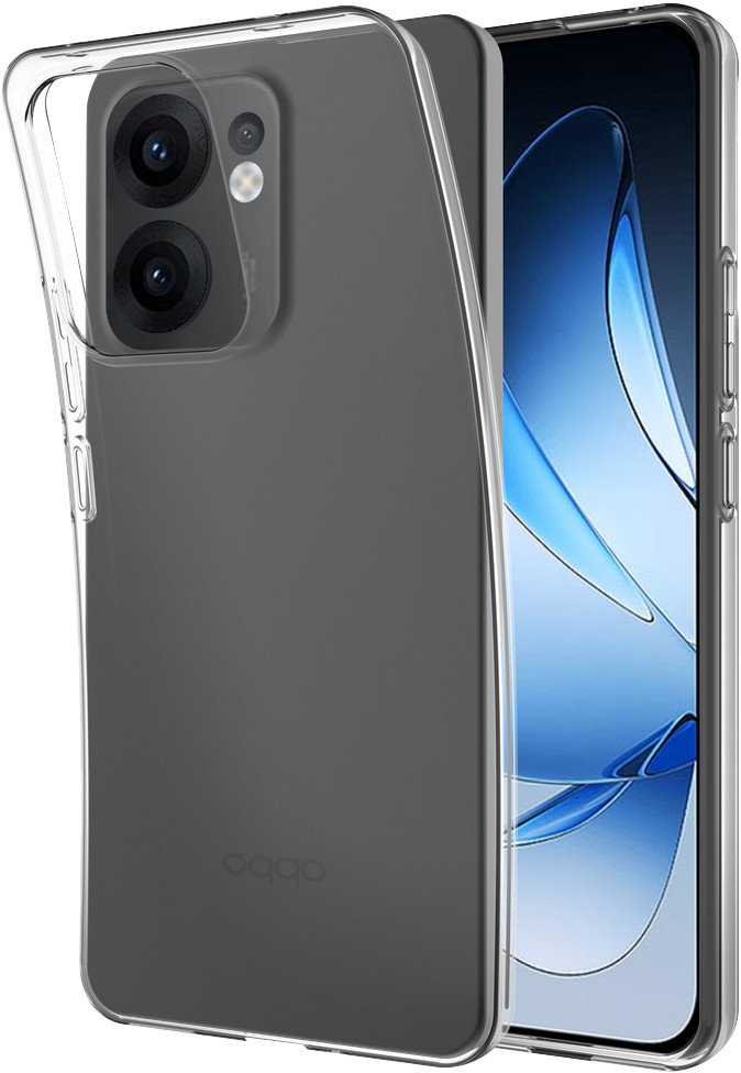 OPPO Reno 13 F 256GB Zwart 5G + Accessoirepakket voorkant